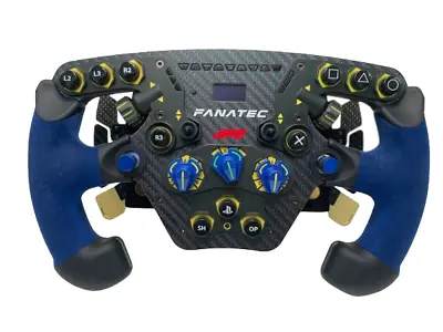 Fanatec Podium Blue F1 Steering Wheel Limited Edition W QR1 Wheel-Side [GRADE A] • $499.99