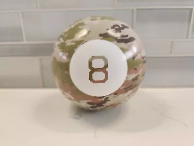 Camouflage Edition Magic 8 Ball Toy Mattel Fun Novelty Fortune Teller Game • $12