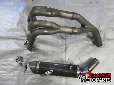 2015 15 16 17 18 Yamaha YZF R1 Graves Full Titanium Exhaust Carbon Muffler • $2041.35