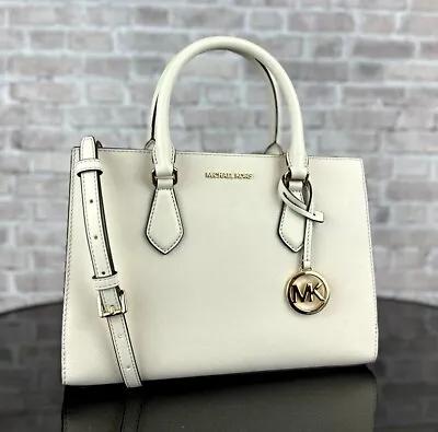 Michael Kors Sheila Medium Center Zip Crossbody Satchel Shoulder Bag Purse $558 • $109