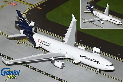 Lufthansa Cargo MD-11 D-ALCC Farewell Interactive 1/200 Scale Diecast GeminiJets • $142.95