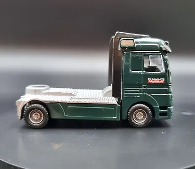 Bunnings Warehouse Die Cast Pull Back Truck Green 1:50 Scale • $9.95