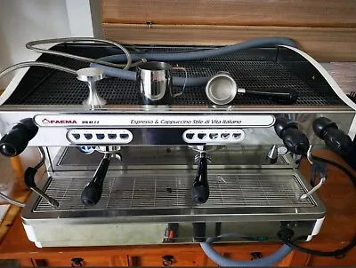 Faema E98 RE Commercial Coffee Machine 2 Group With Water Filter • £1200