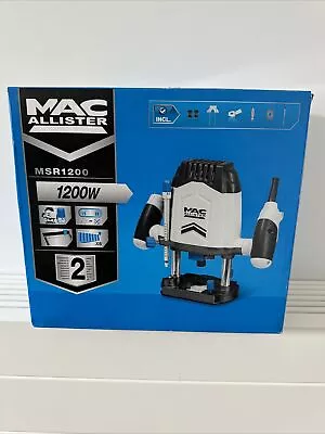 Mac Allister Router MSR1200 Electric Corded 220-240V 1200W • £34