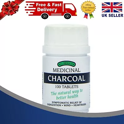 Bragg's Medicinal Charcoal 100 Tablets • £7.25