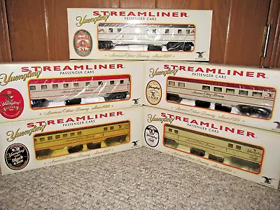 K Line K4598-2000 -2001 -2002 -2003 -2005 Yuengling 5 Car Passenger Set O • $261.24