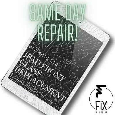 IPad Cracked Screen Repair/Replacement - Most Models! Screen Replacement Service • £29.99