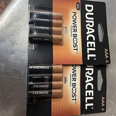 Two Duracell Pack AAA Batteries *NEW* Expiration 2034 FREE SHIPPING! • $9.99