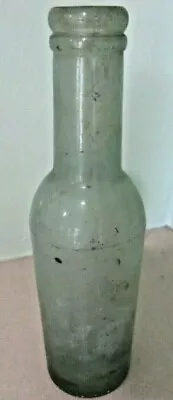 $22.50 • Buy C & S & CoLo  Applied Top Large Pontil Base 3 PIECE MOLD GREEN GLASS BOTTLE 