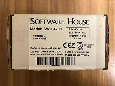 Software House SWH 4200 Multi Technology Reader SECURITY SYSTEM • $59