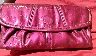 Miche Raspberry Vinyl Bi-fold Wallet • $15