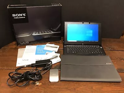 $425 • Buy SONY Vaio DUO 11 & Soft Case - Original Box W Manuals - Excellent Condition