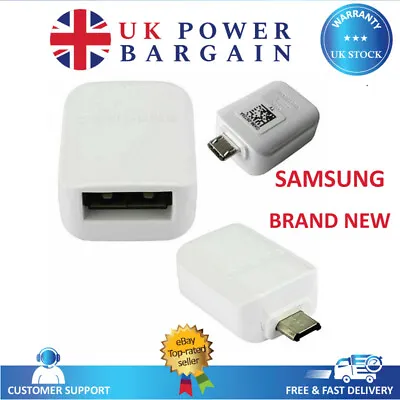 New Micro USB OTG Adapter Male Host To USB Female Samsung Android Mobile Tablet  • £1.95