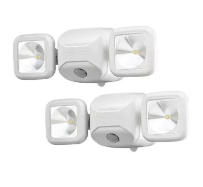 Mr. Beams MB3000 Wireless Battery  Motion LED Dual Head Security Spotlight (2)!! • $60