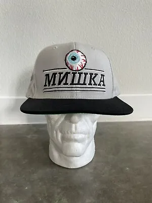 Mishka NYC Keep Watch Starter Hat Snapback Gray With Eyeball MNWKA • $29.99