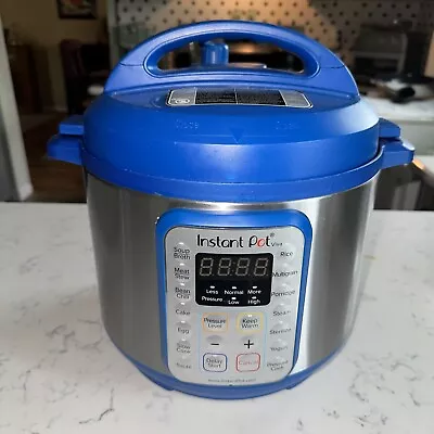 ✨ Instant Pot Viva Cobalt 60 6qt Pressure Cooking Pot Rare Model - Very Nice ✨ • $48.99
