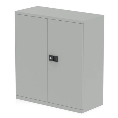 £310.65 • Buy Qube By Bisley 2 Door Stationery Cupboard With Shelf Goose Grey BS0025