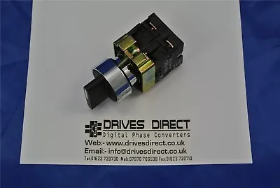 3 Position 3 Way Switch 22mm Panel Control Lathe Inverter Drill Saw • £15.99