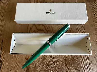 Rolex - Ballpoint Pen - Green - With Box • $613.27