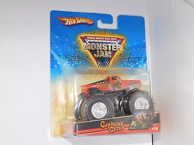 Hot Wheels Monster Jam CAPTAIN'S CURSE Monster Truck Red 1/75 Diecast 1/64 New • $13.36