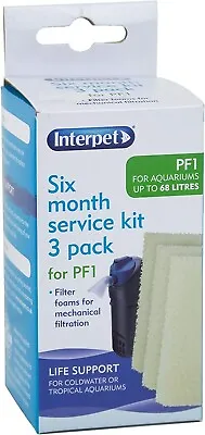 Power Filter 6 Monthly Service Kit (Plain Foam). For PF1 Filter (3 Pack). • £10.25