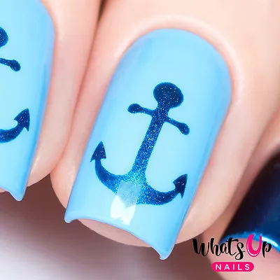 Anchor Stencils For Nails Nautical Nails Nail Art Nail Vinyls For Nail Design • $3.75