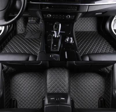  For VOLVO XC90 5 Seats Luxury Waterproof Front & Rear Liner Car Floor Mats • $43.44