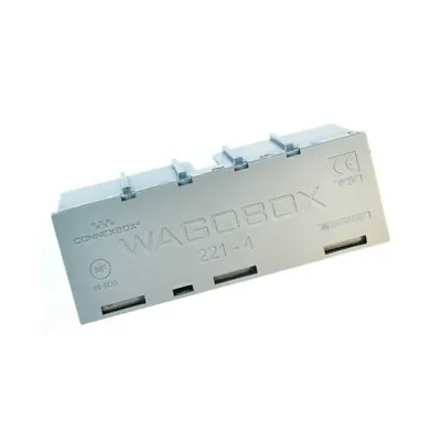 Wago WAGOBOX221-4 Junction Box For 221 Series Lever Connectors Enclosure Housing • £5.46