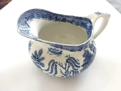 Vintage Ct Maling And Sons Cetem Ware Earthenware Blue And White Chamber Pot • £25