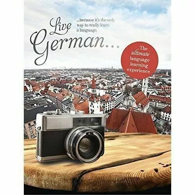 Live German: The Ultimate Language Learning Experience Book Audio Course  • £40