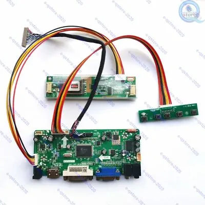 $22.99 • Buy Reuse Recycle G121X1-L01/L02 Panel-Lvds LCD Driver Controller Board Monitor Kit