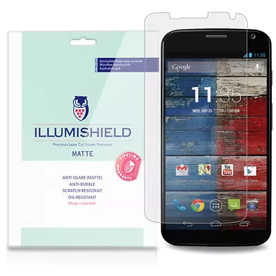 ILLumiShield Anti-Glare Matte Screen Protector 3x For Motorola Moto X XT1056 • $10.95