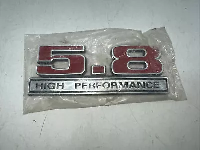 5.8 High Performance Emblem Logo Badge Sign Symbol B11228 • $15.12