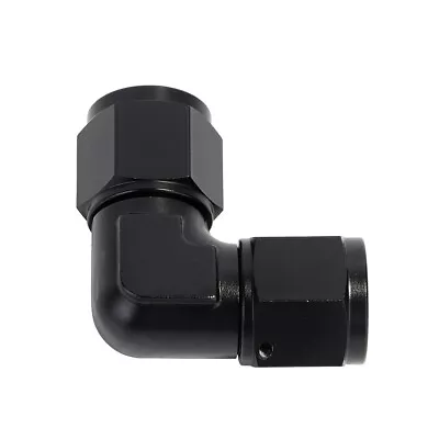 Female 8AN To Female 8AN 90 Degree Swivel Coupler Union Fitting Adapter Aluminum • $11.99