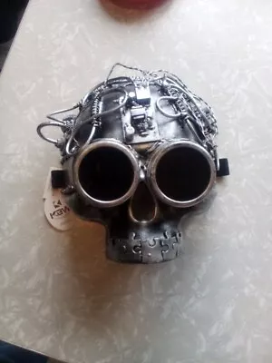 Steam Punk Mask  GoblinCore DarkCore Cosplay   Halloween Robot CyberPunk • $10