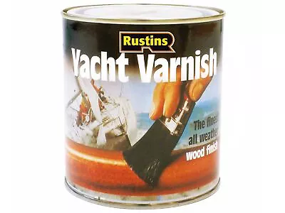 Rustins Yacht Varnish Satin 500ml • £12.14