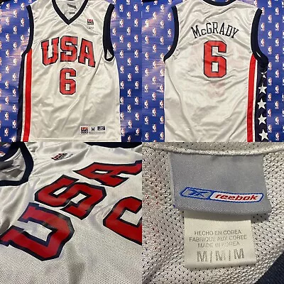 £44.99 • Buy Official BRAND NEW 2003 #6 Tracy McGrady M USA Basketball Jersey NBA  Dream Team