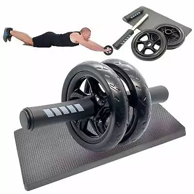 Ab Roller Wheel Abdominal Fitness Gym Exercise Equipment Core Workout Training • $12.49