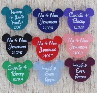 Fairytale Mini Mouse Party Decoration Personalised Mr Mrs Wedding Table Favour • £11.99