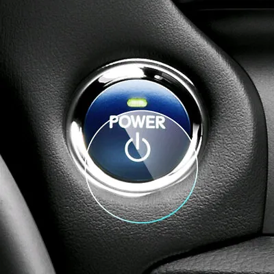 1Pcs Car Engine Ignition Start Stop Button Protective Film Sticker Accessories • $1.58