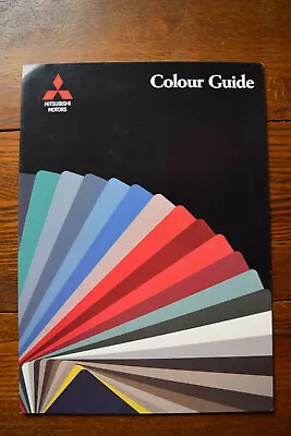 92 All Mitsubishi Colour Guide Space Runner 3000 GT Colt Lancer Galant Plus Rare • $4.99