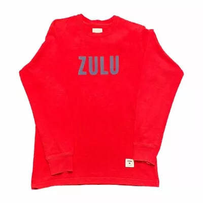 Supreme Zulu Tee Longsleeve Red Medium • £39.99