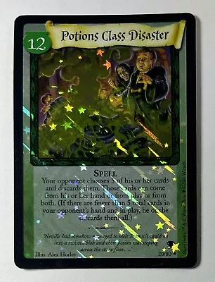 Harry Potter TCG Potions Class Disaster #20 Rare Foil CCG Holo MP • $3.99