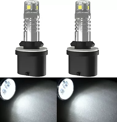 LED 20W 887 H27 White 6000K Two Bulbs Fog Light Replacement Upgrade Lamp Stock • $25.50