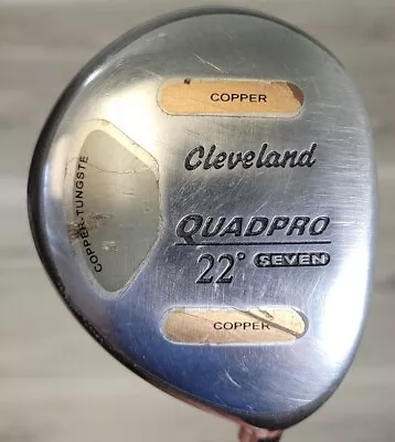 Cleveland Quadpro Fairway 7 Wood 22° Golf Club RH Graphite Shaft 42.5  • $29.88