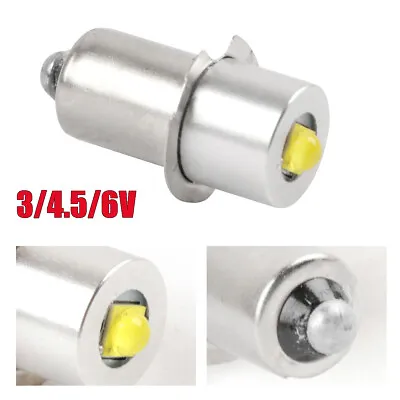 5x3-6V LED Upgrade Bulb Maglite Cell Flashlight Torches Light Bulbs P13.5S 180LM • £11.02