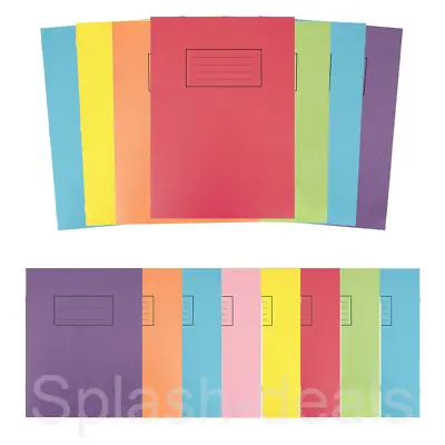 Silvine A4 A5 Exercise Books - 80 Page School Notebooks Homework - Choose Style • £1.99