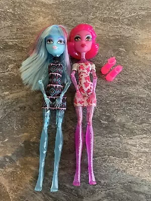 CAM Monster High Create A Monster Ice Girl & Blob Complete • $50.51