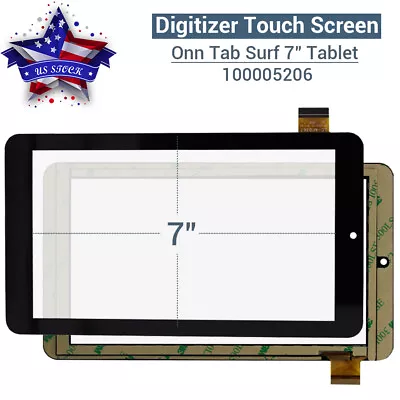Touch Screen Digitizer Panel Glass Repair Parts For Onn Surf Tablet 7  100005206 • $9.36