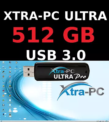 XTRA-PC ULTRA PRO 512 GB USB SYSTEM. Don't Buy A New Laptop This Is Much Better • $300